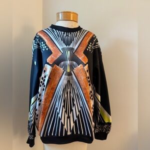 Clover Canyon neoprene fleece sweatshirt X-small